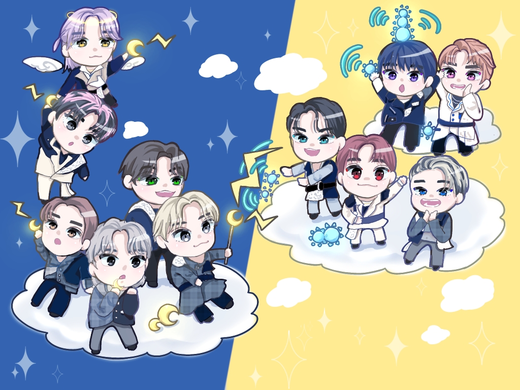 Illustrated by お湯