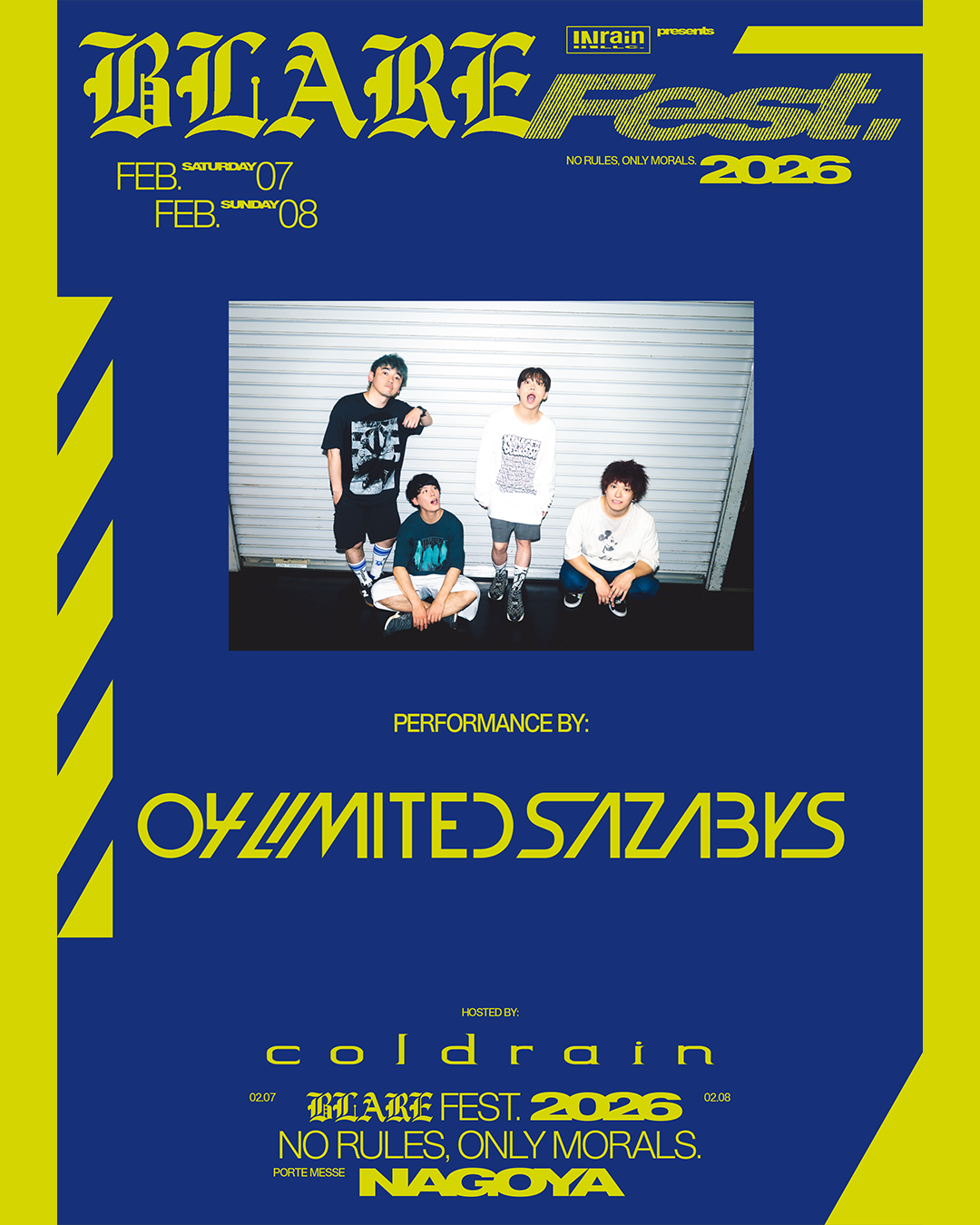 "BLARE FEST.2026" 出演決定！