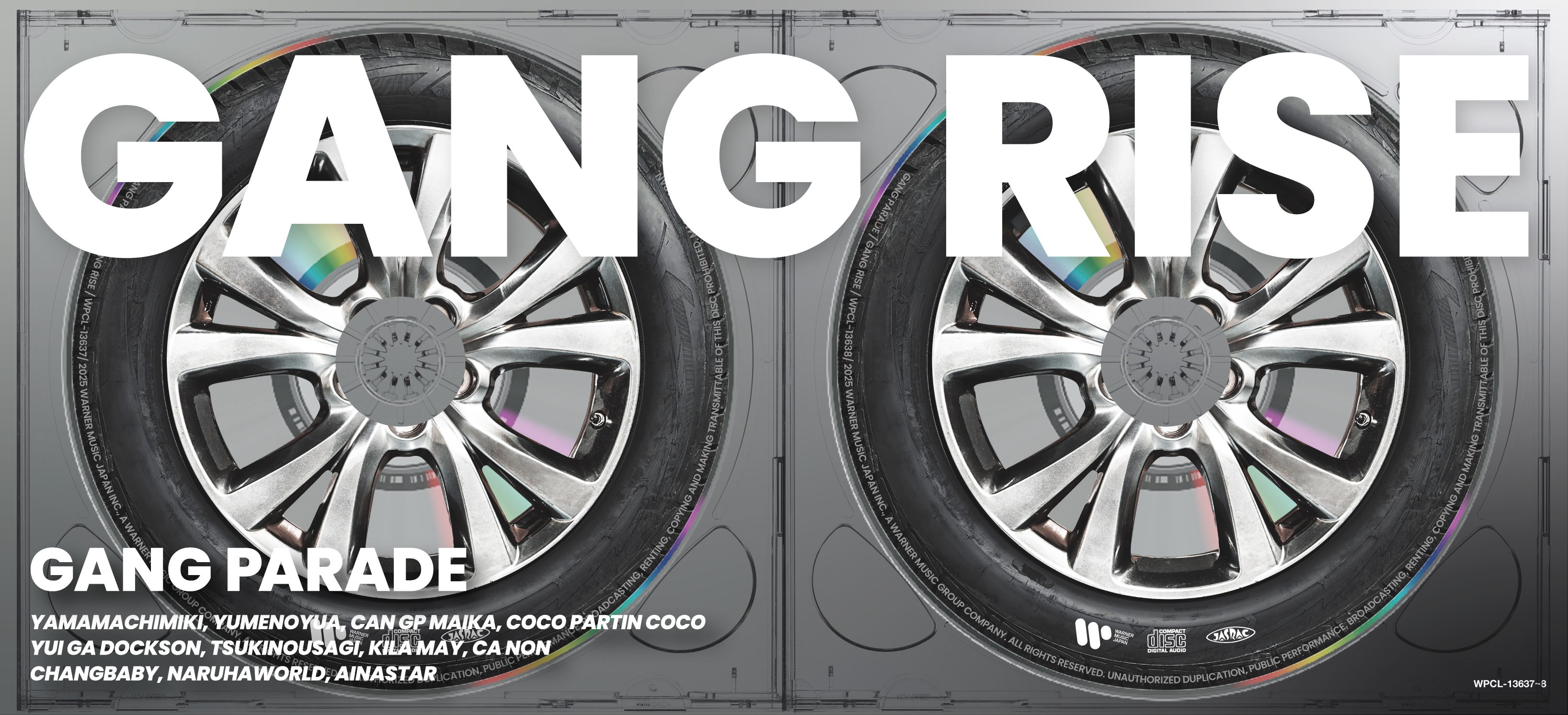 Major 3rd Album「GANG RISE」(完全盤）