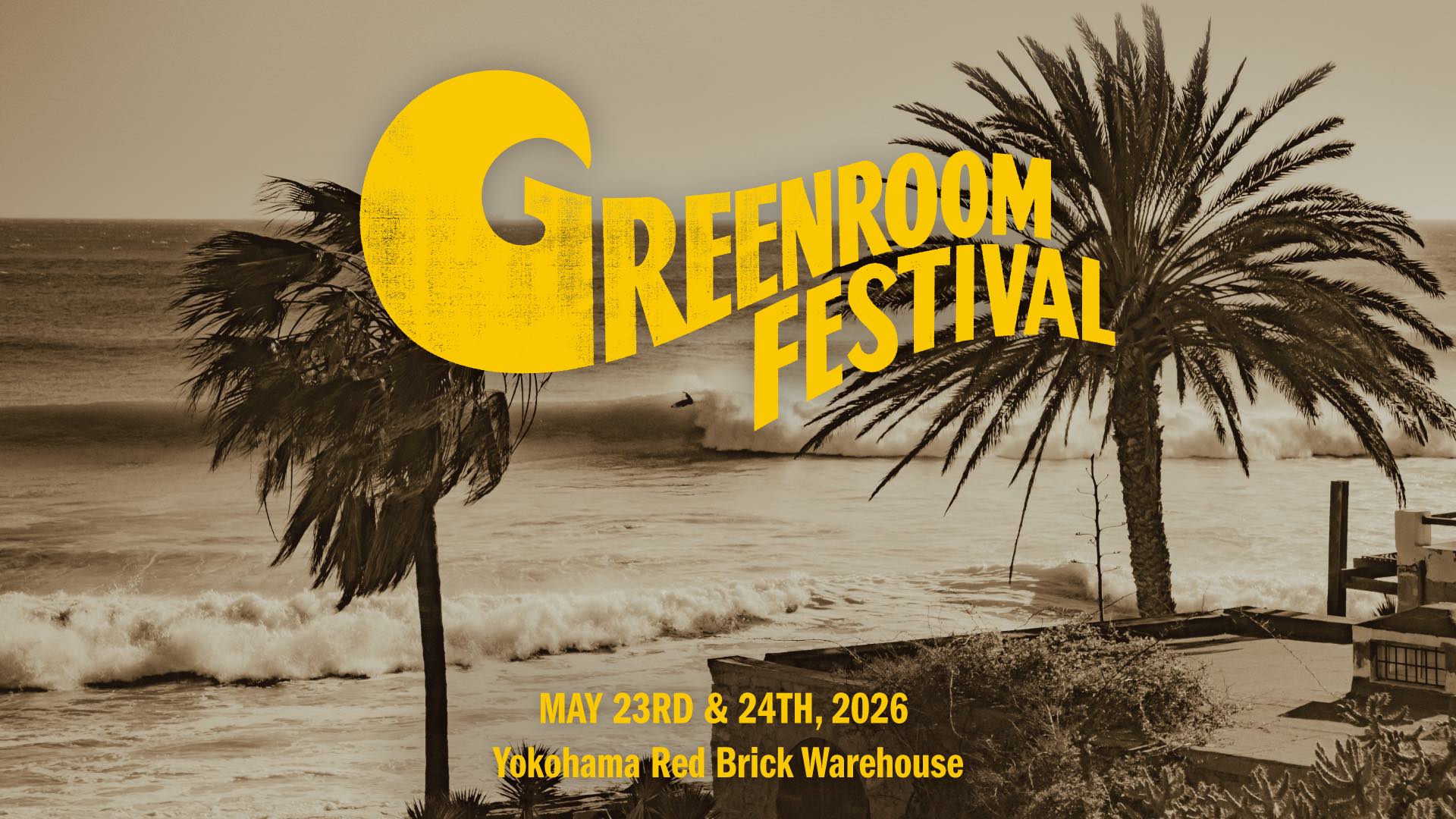 横浜赤レンガ倉庫 <span class="live-title"> GREENROOM FESTIVAL’26 </span>