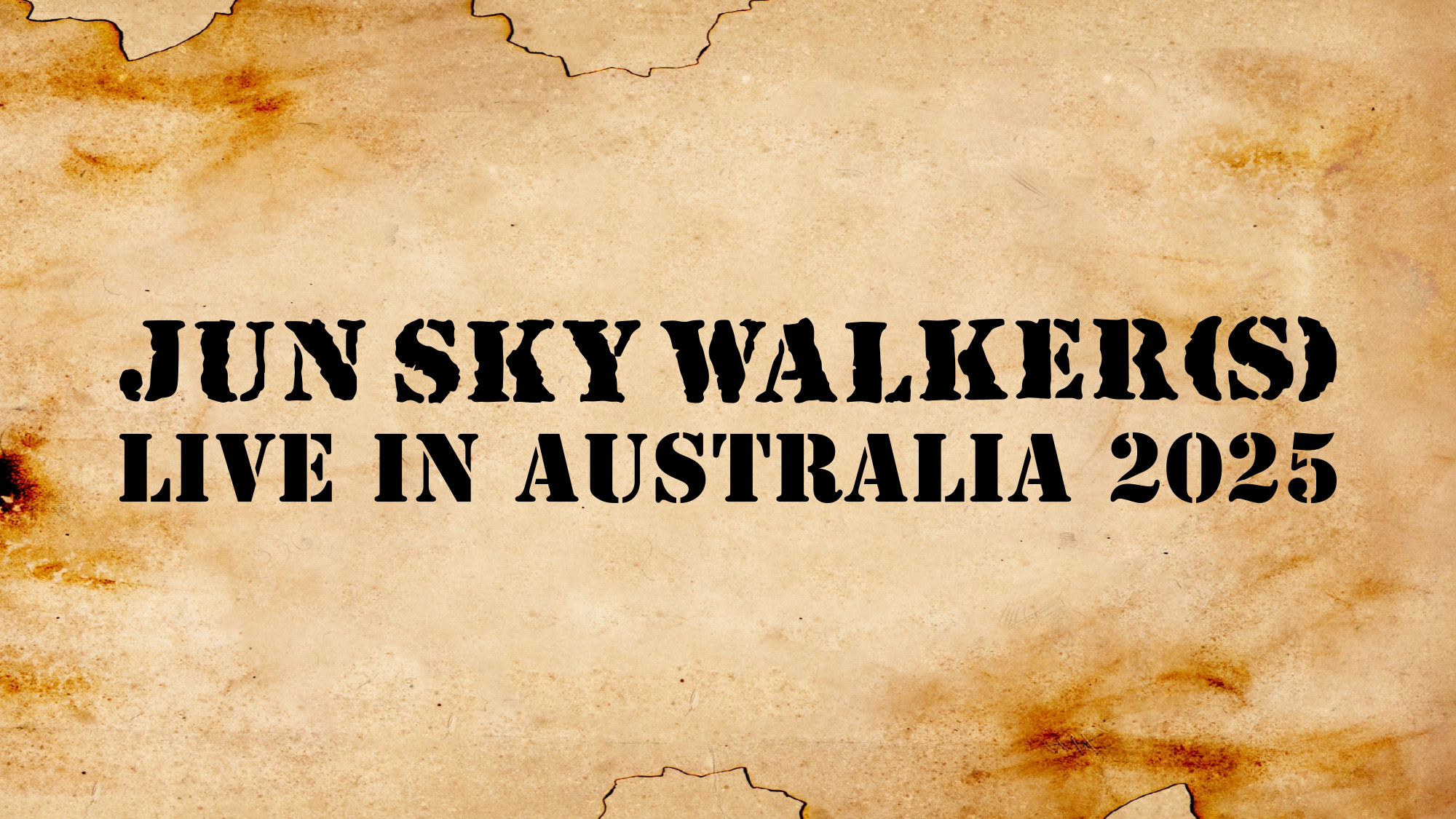 「JUN SKY WALKER(S) Live in AUSTRALIA 2025」