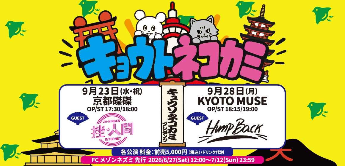 キョウトネコカミ2026