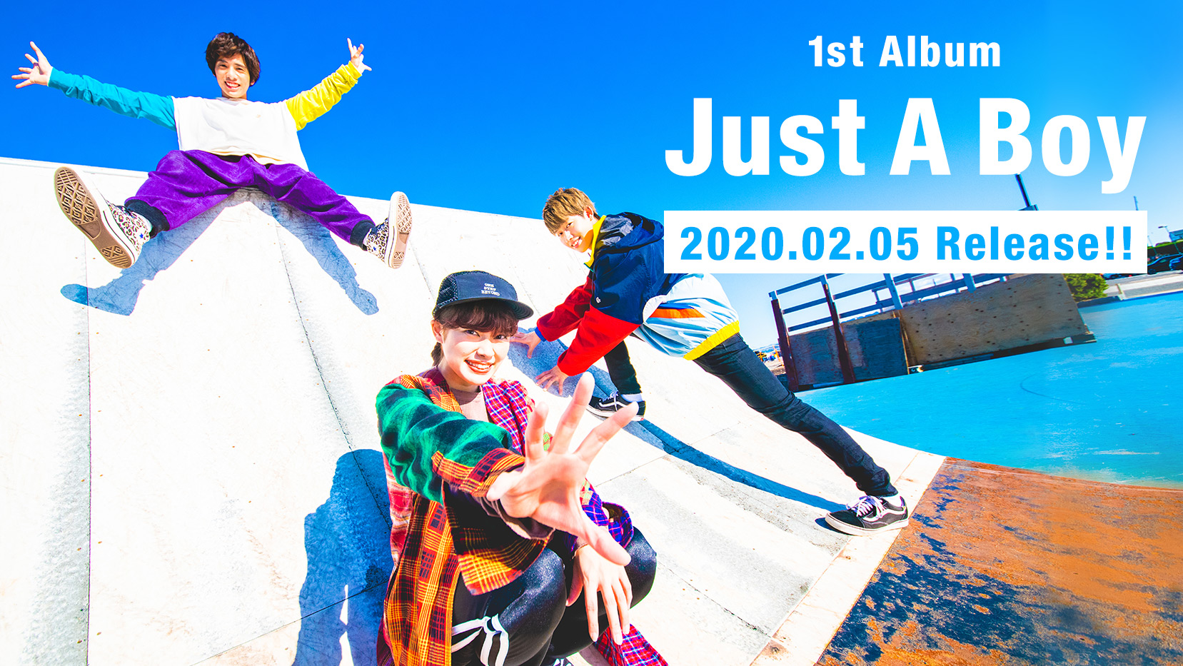 LONGMANメジャー1st Album 『Just A Boy』2020.02.05リリース決定！