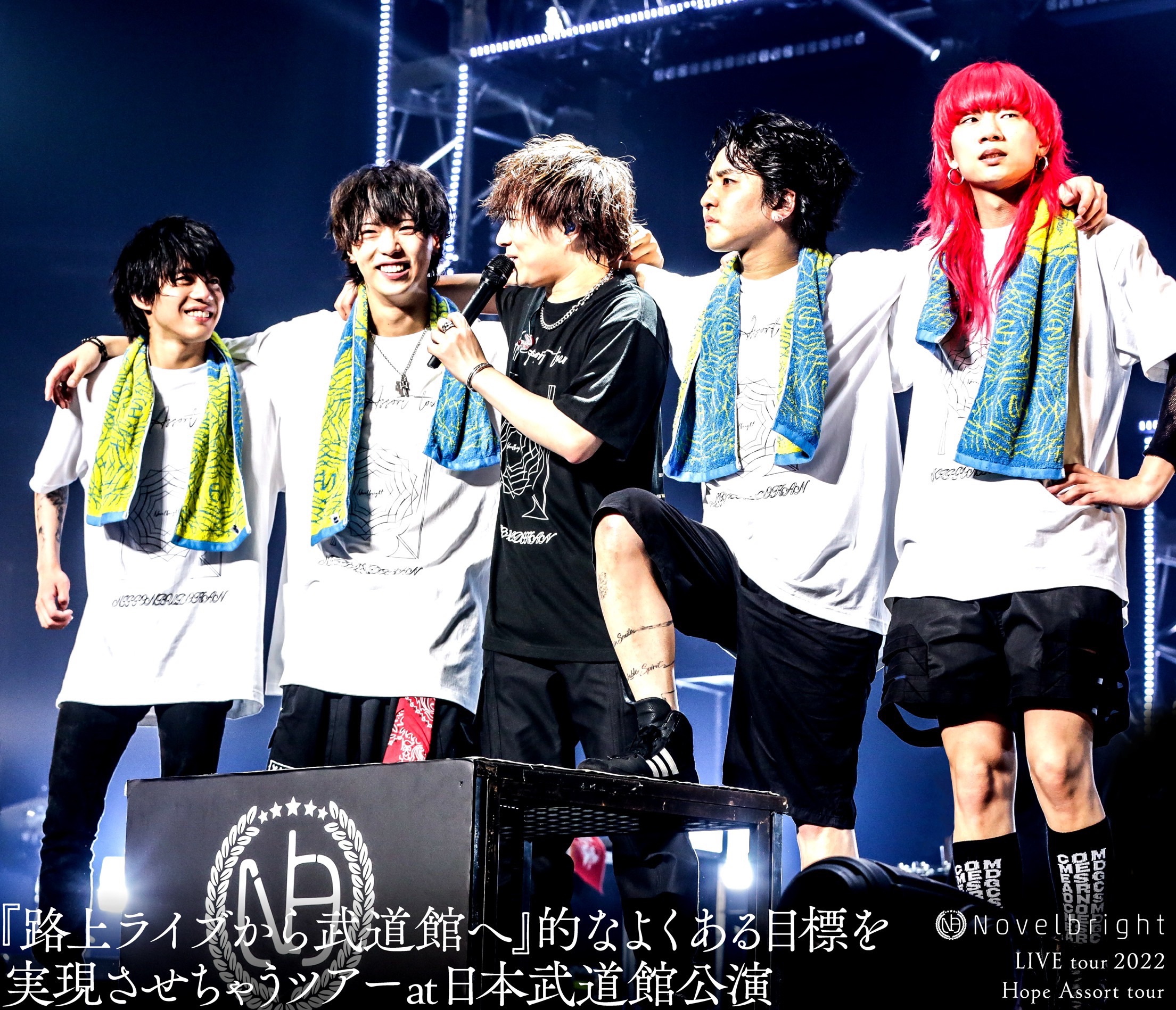 Novelbright LIVE tour 2022 Hope Assort tour～『路上ライブから武道館へ』的なよくある目標を実現させちゃうツアー～at 日本武道館公演