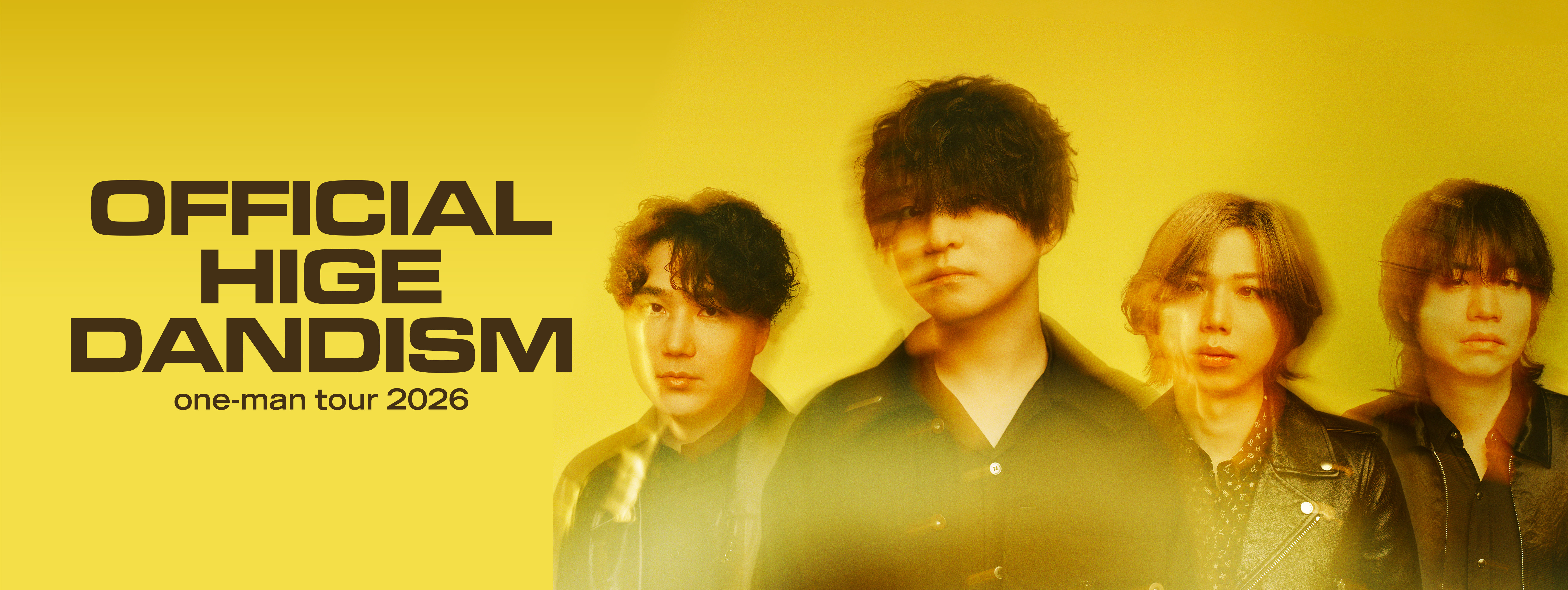 【オフィシャル】Official髭男dism one-man tour 2026