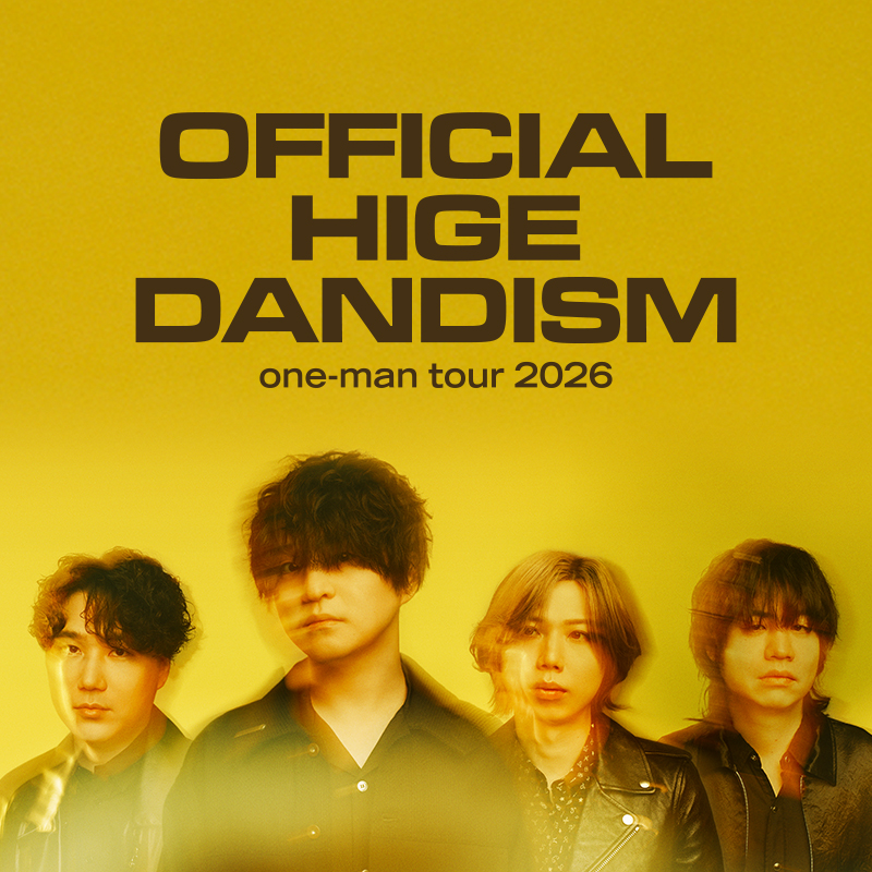 Official髭男dism one-man tour 2026