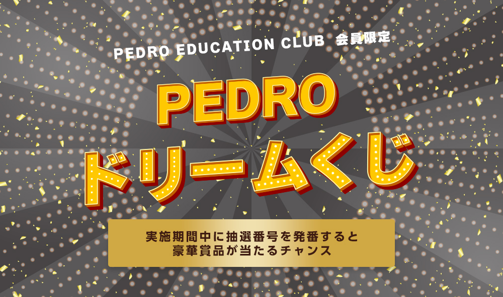 [web]PEDRO ドリームくじ