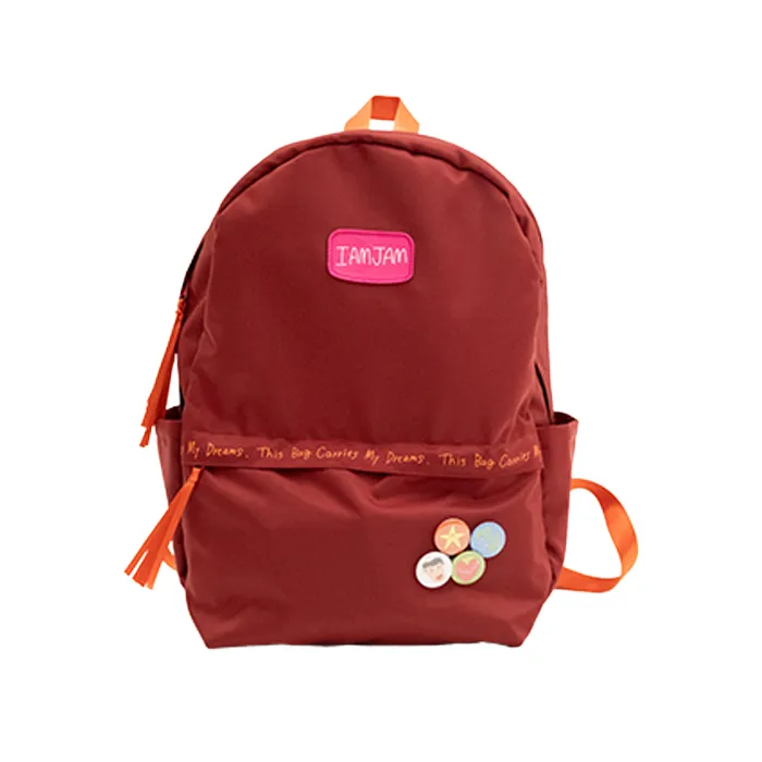 I AM JAM BAG バーガンディ