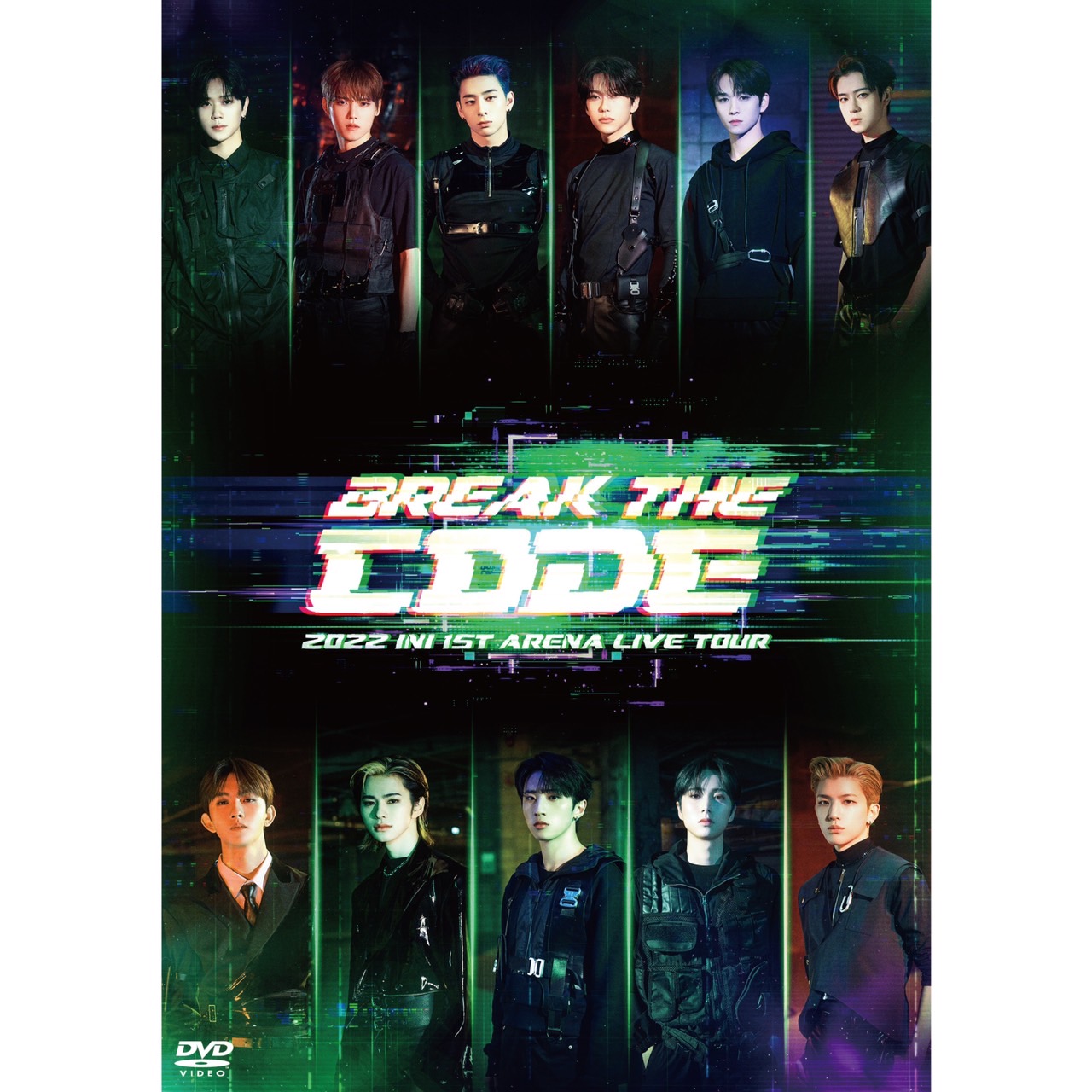 2022 INI 1ST ARENA LIVE TOUR [BREAK THE CODE] DVD 첫회 생산 한정판