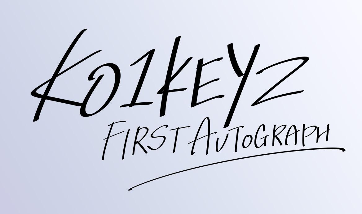 FIRST AUTOGRAPH