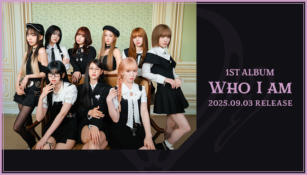 1ST ALBUM "WHO I AM"