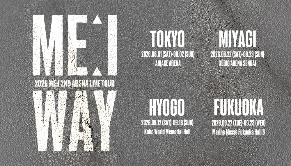 2026 ME:I 2ND ARENA LIVE TOUR "ME:I WAY"
