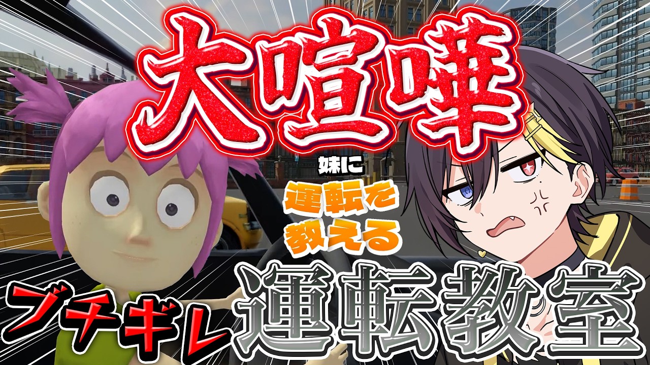 【 大喧嘩 】ブチギレ運転教室　【だいきり/すにすて】【STPR / すとぷり / 騎士X / AMPTAK / めておら / すにすて】