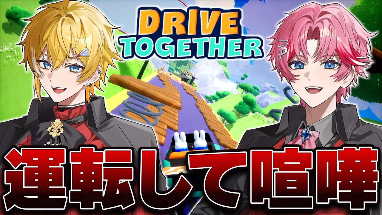 今SNSで話題の2人で運転するイライラゲームが面白い【STPR/パルオ/まひろまる。】