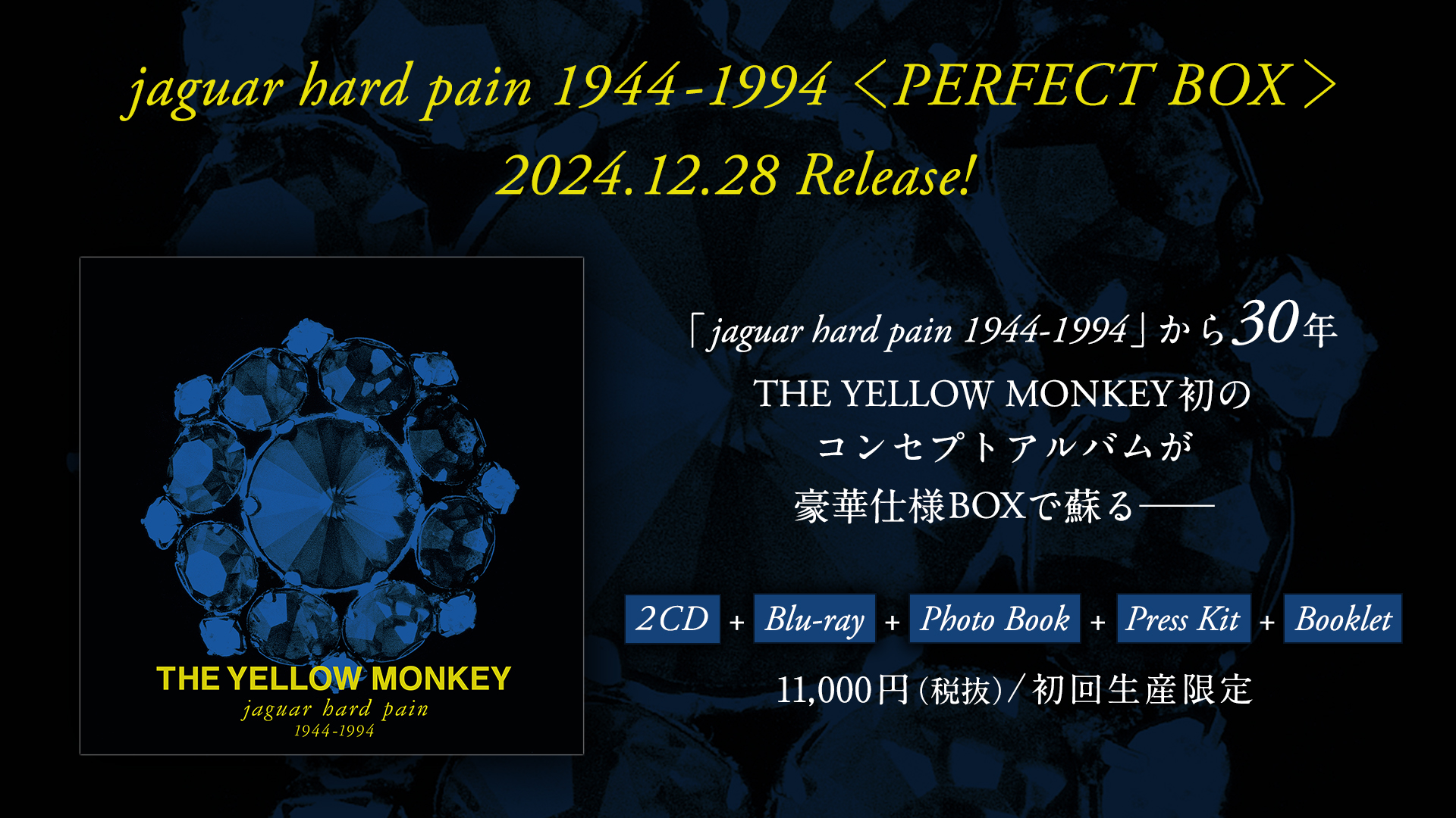 2024年12月28日、「jaguar hard pain 1944-1994 <PERFECT BOX>」リリース！