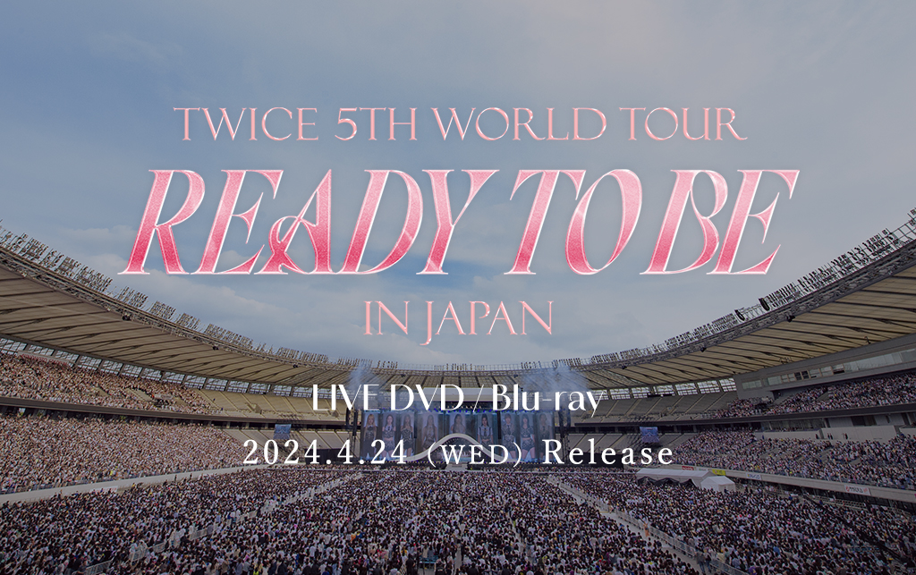 TWICE 5TH WORLD TOUR 'READY TO BE' in JAPAN DVD/Blu-ray