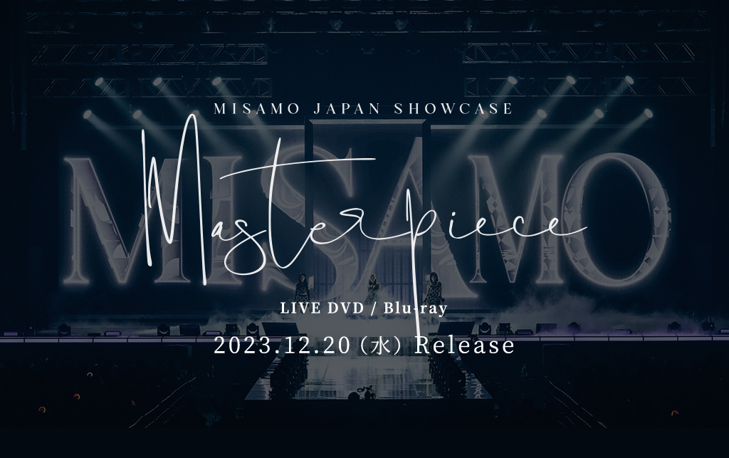 MISAMO JAPAN SHOWCASE 'Masterpiece' DVD/Blu-ray