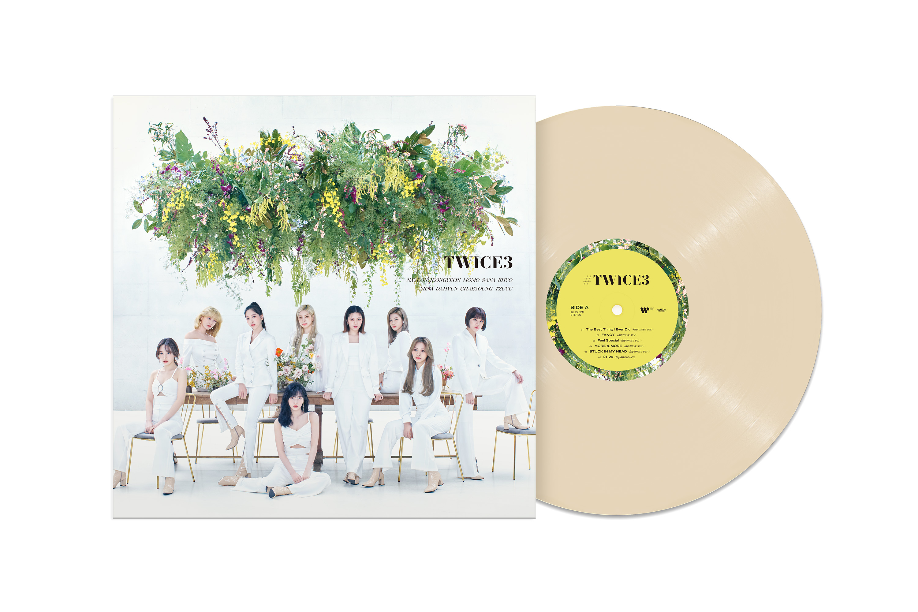 TWICE 3rd BEST ALBUM『#TWICE3』数量限定生産アナログ盤【アナログレコード】