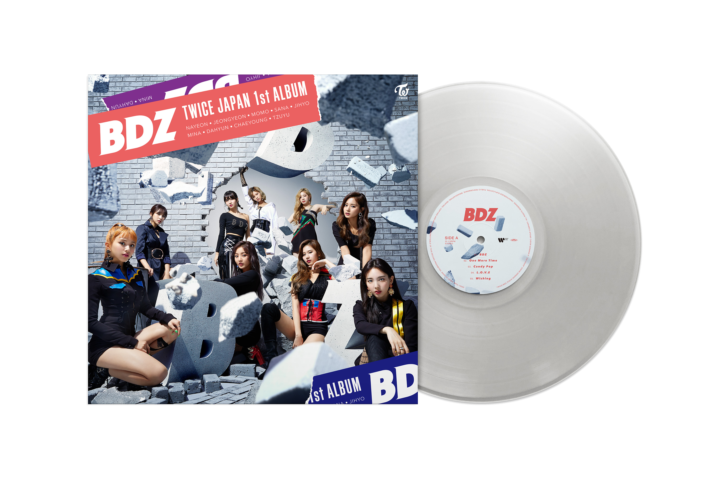TWICE JAPAN 1st ALBUM『BDZ』数量限定生産アナログ盤【アナログレコード】