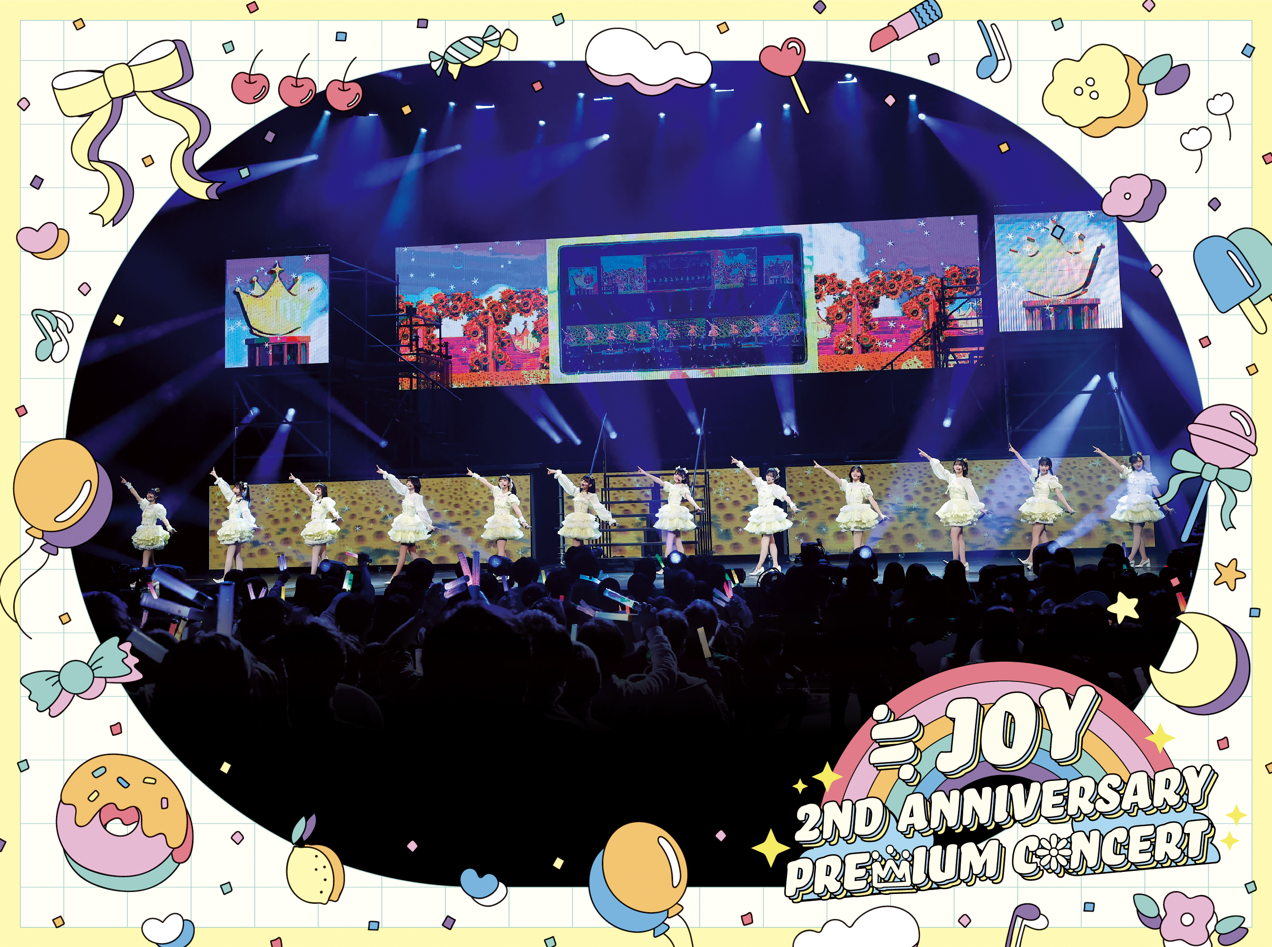 「≒JOY 2nd ANNIVERSARY PREMIUM CONCERT」<br>初回生産限定盤[Blu‐ray2枚組]